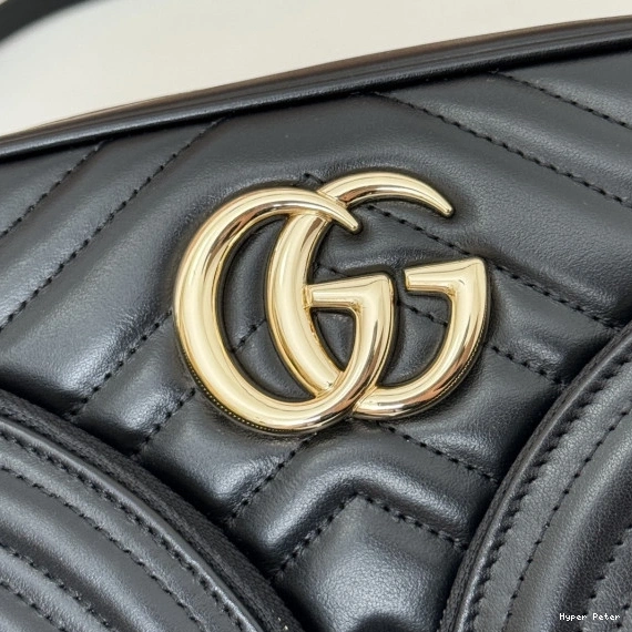 Hyperpeter bag-24.5*15*9CM Gucci small shoulder GG Marmont 0731